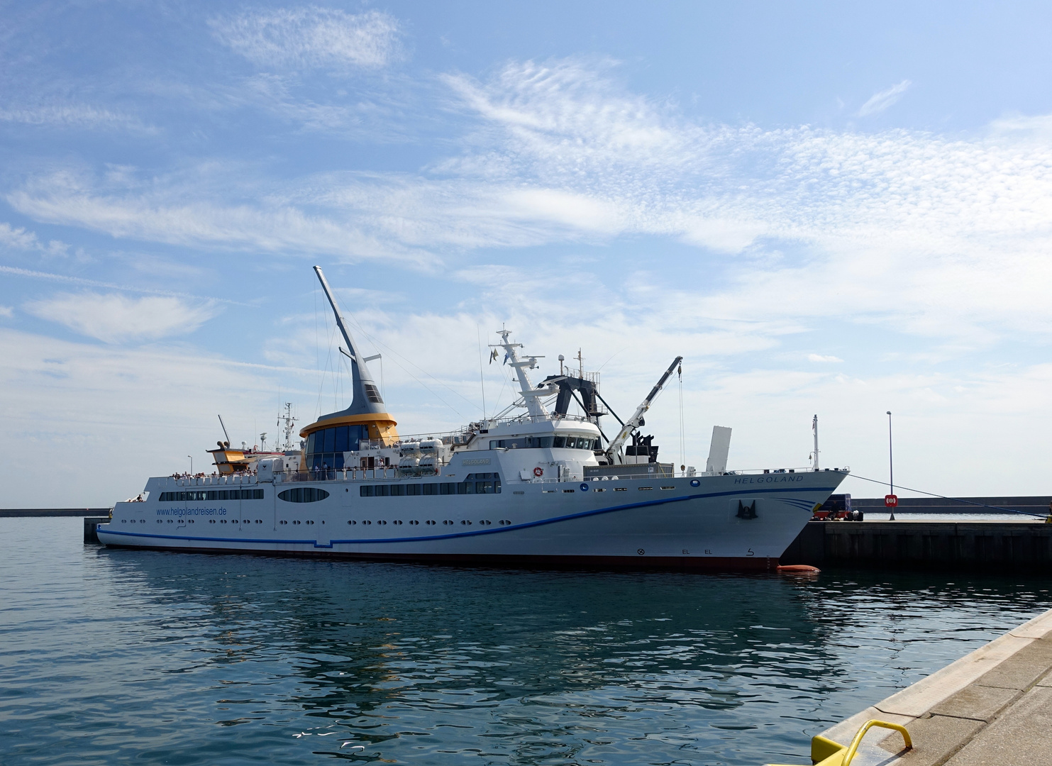 neues Schiff Helgoland