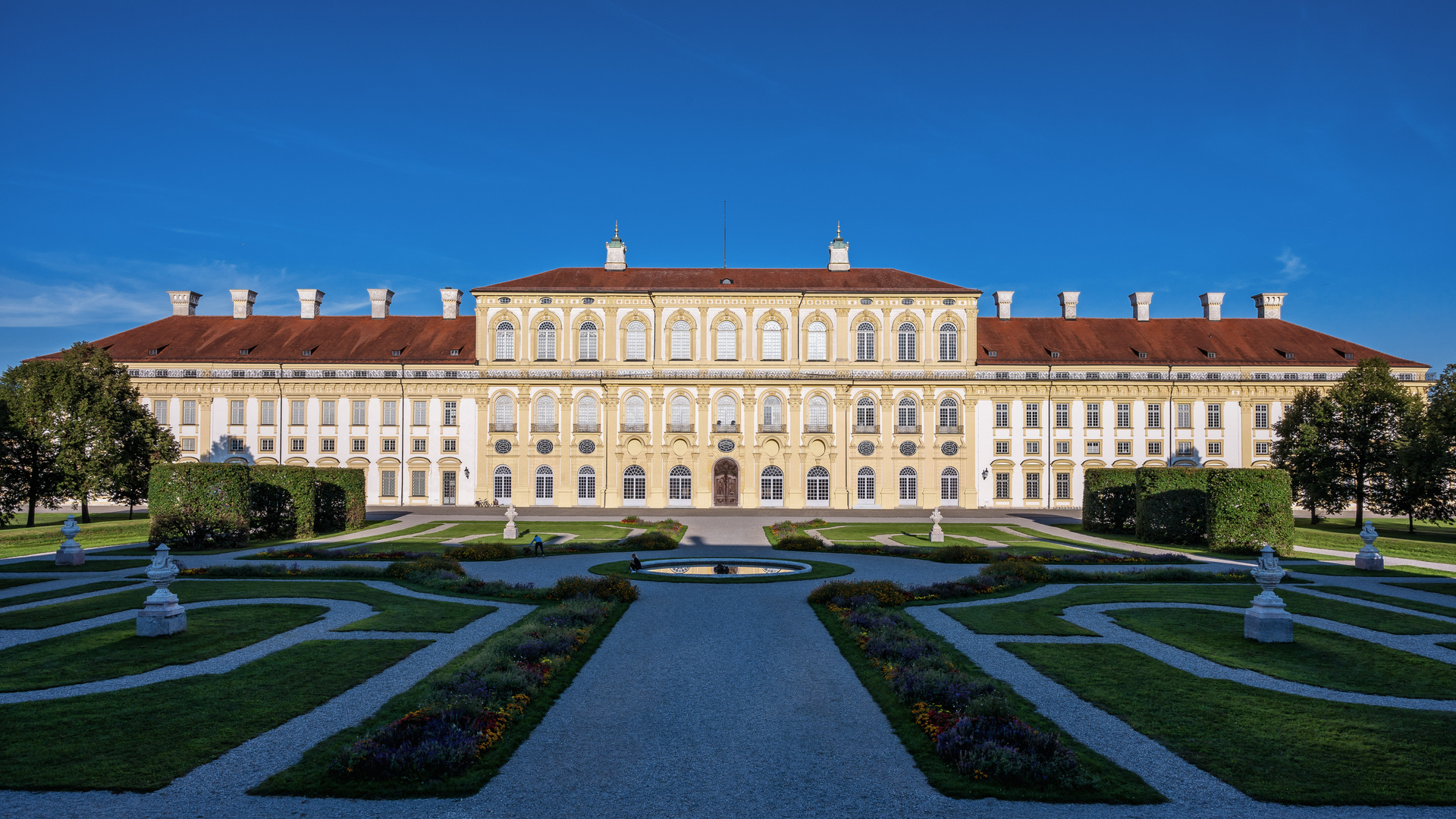 „Neues Schloss“ der Schlossanlage Schleißheim, Oberschleißheim bei München