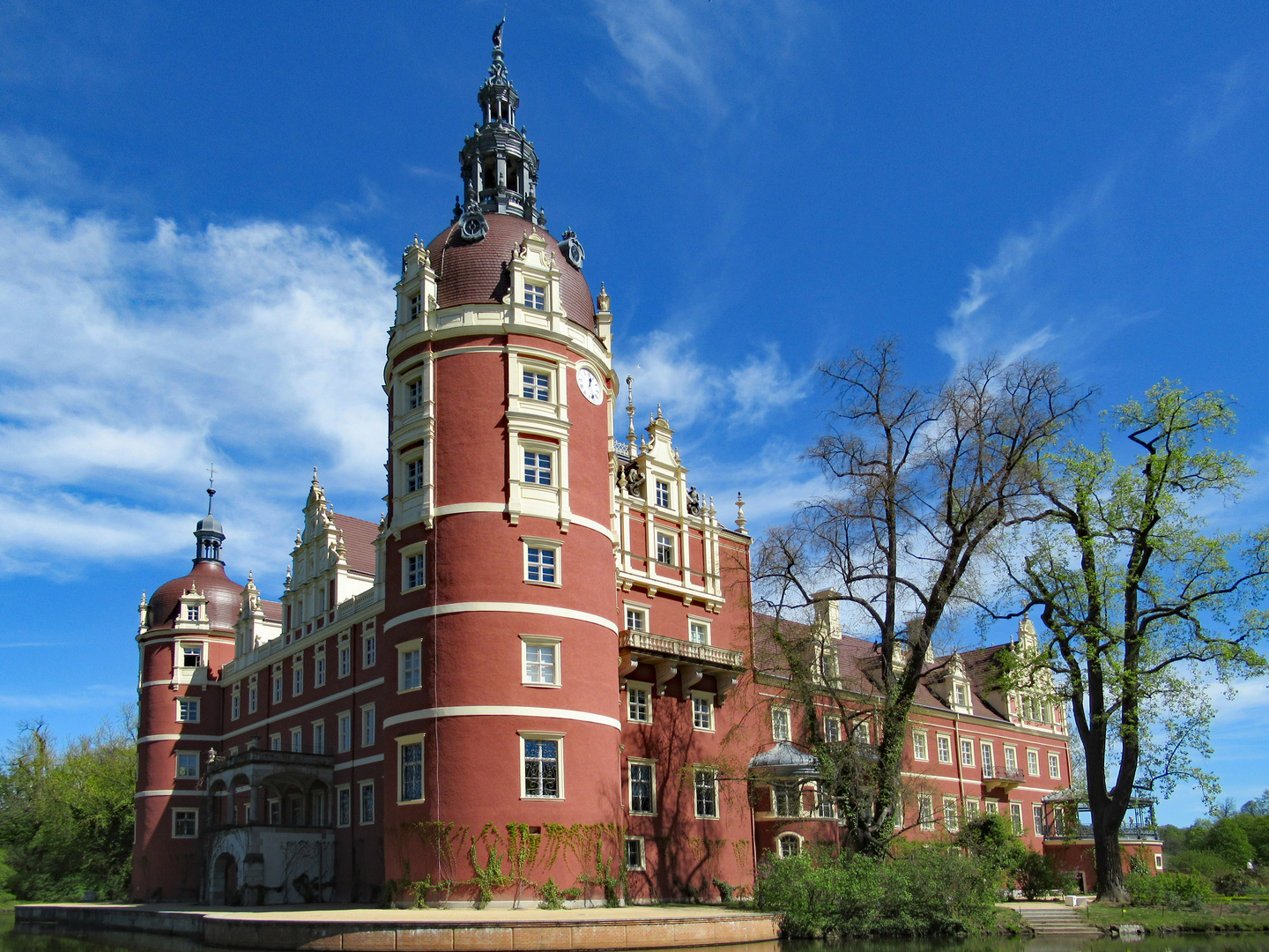 Neues Schloß Fürst Pückler Park in Bad Muskau