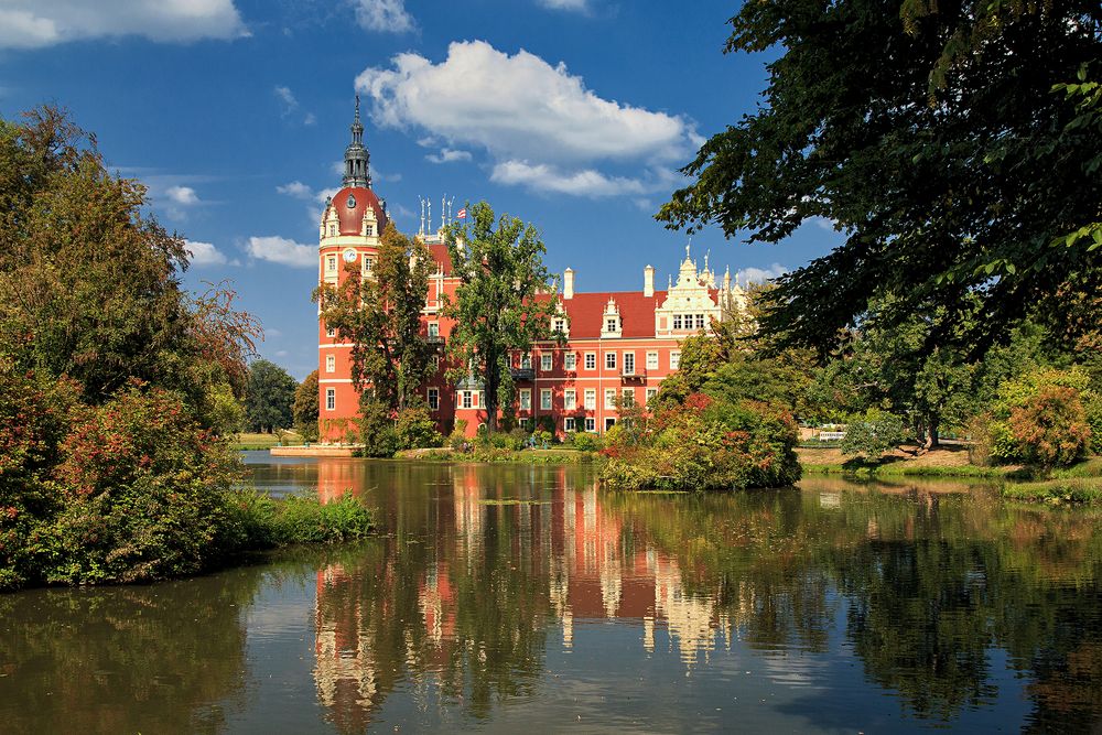 Neues Schloß in Bad Muskau...