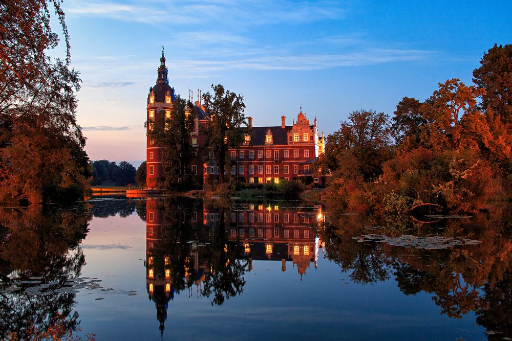 Neues Schloß in Bad Muskau...