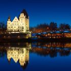 Neues Schloss, Ingolstadt zur blauen Stunde