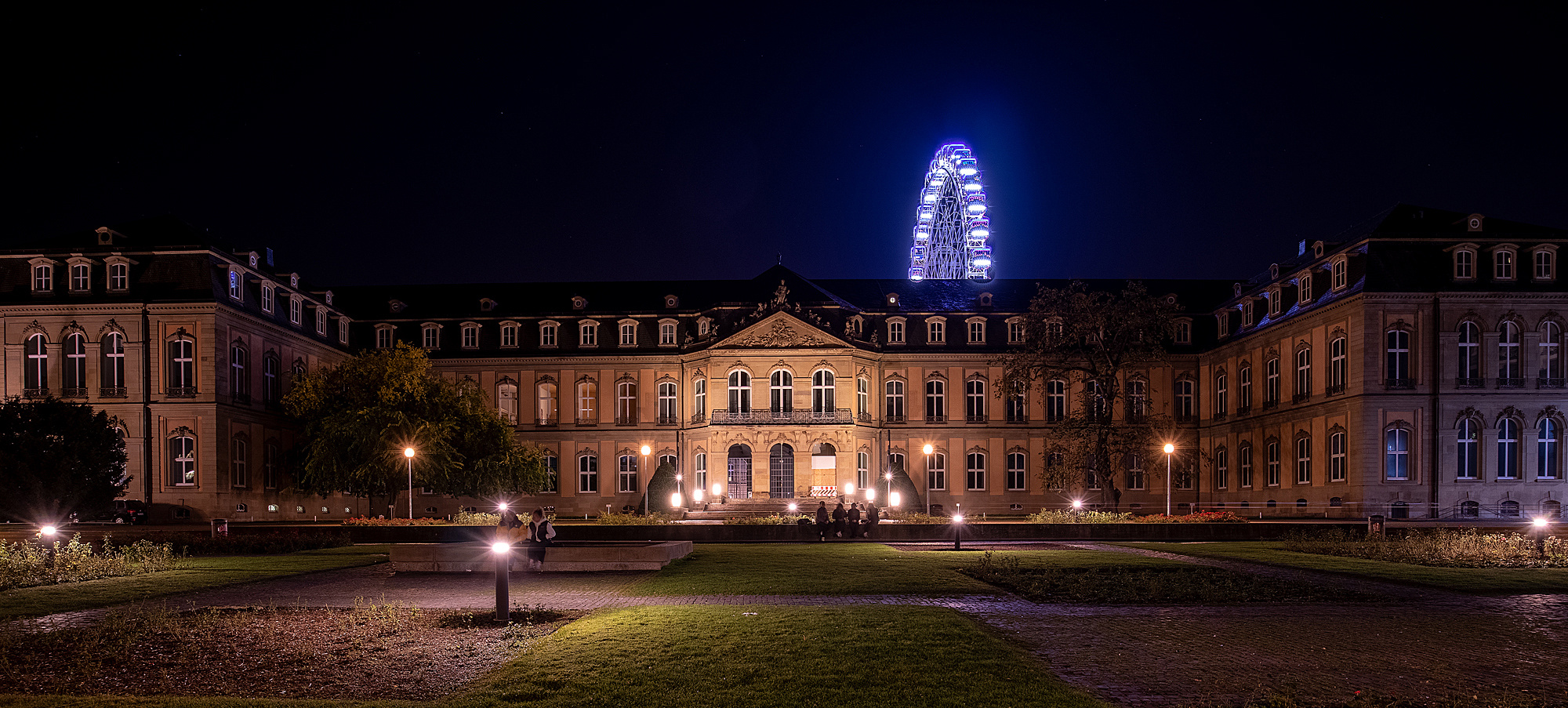 Neues Schloss + Riesenrad (2)