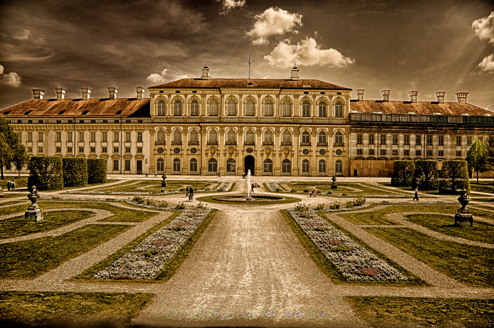 Neues Schloss Schleißheim - Westfront