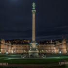 Neues Schloss Stuttgart mit Säule