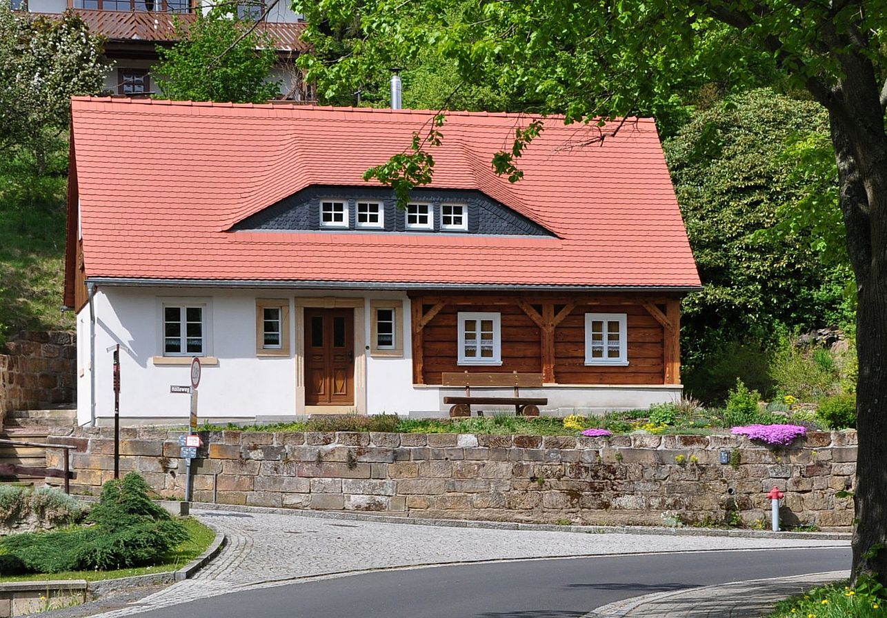 Neues Umgebindehaus in Oybin