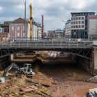 Neues von der Eisenbahnüberführung und Tunnelbaustelle...