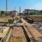 Neues von der Eisenbahnüberführung und Tunnelbaustelle080618......