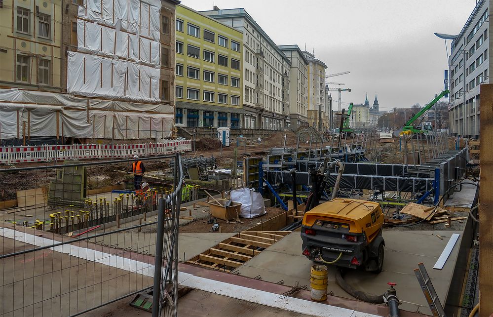 Neues von der Tunnelbaustelle...