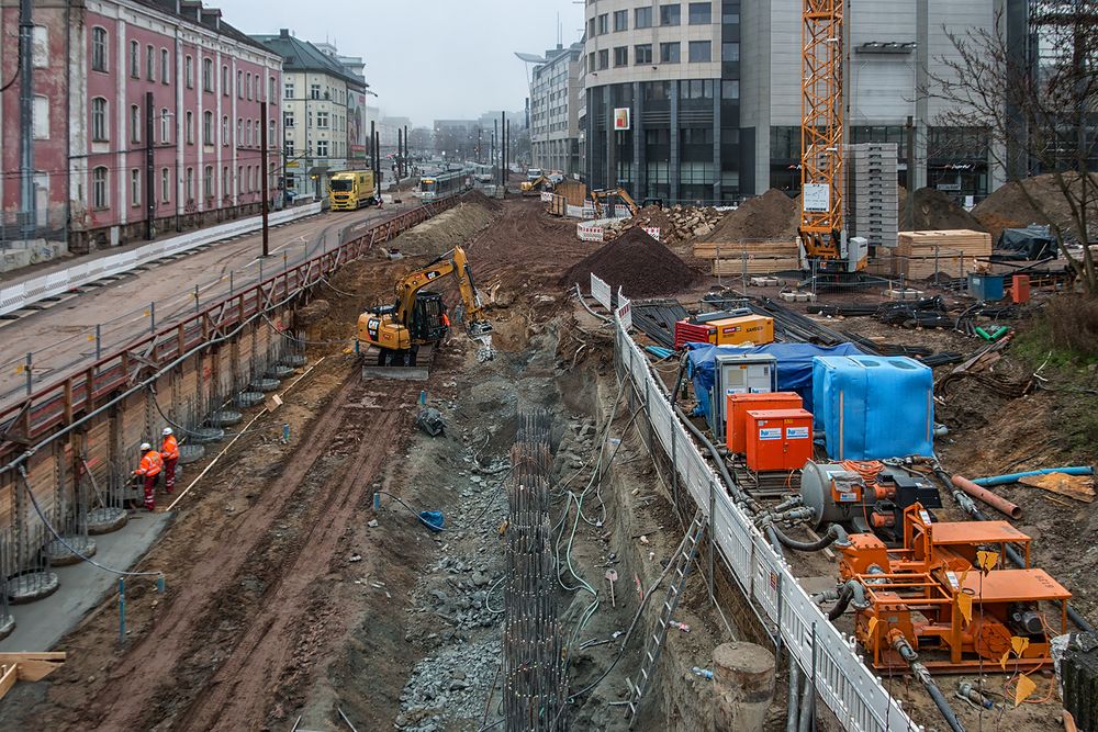 Neues von der Tunnelbaustelle...