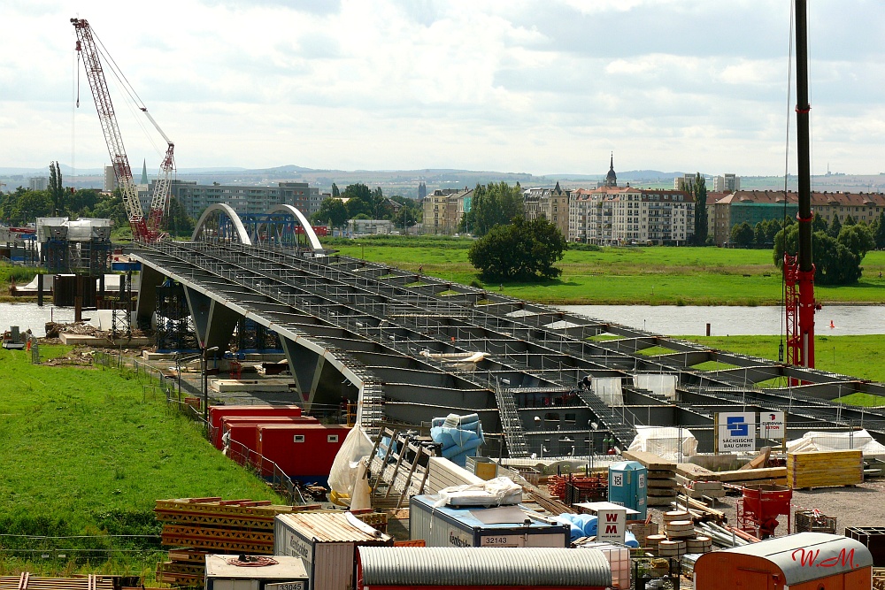 Neues von der Waldschlösschenbrücke August III