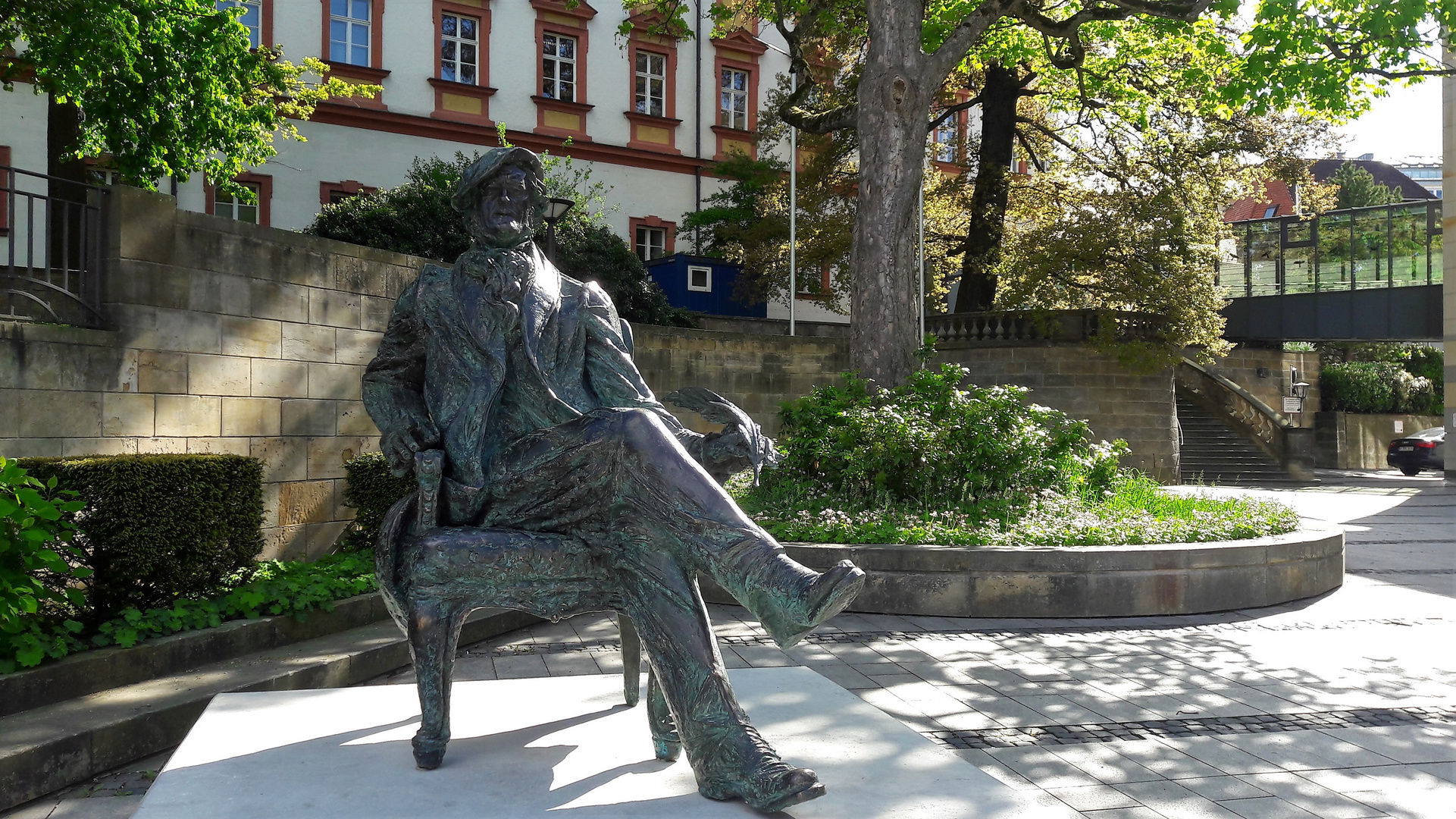 Neues Wagnerdenkmal in Bayreuth 