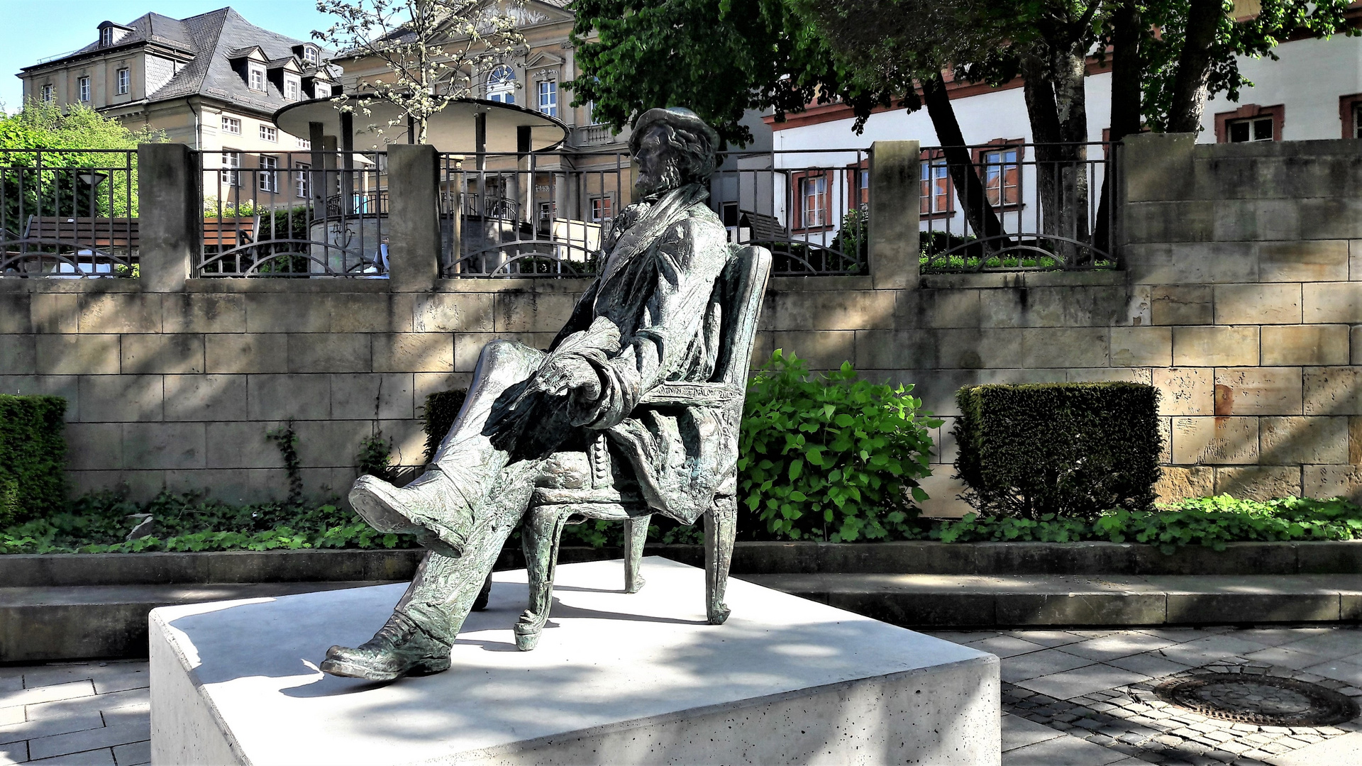 Neues Wagnerdenkmal in Bayreuth II