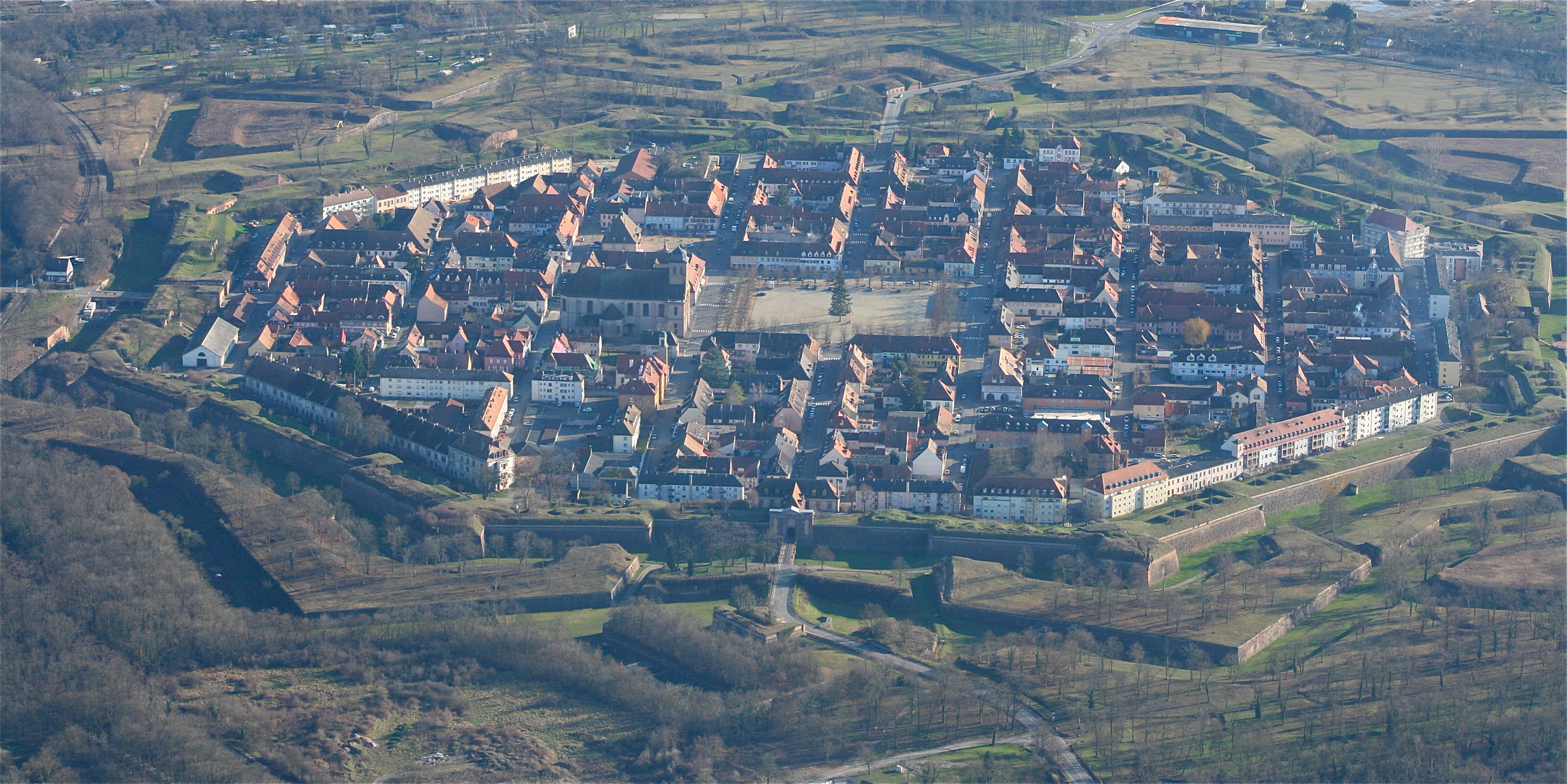 Neuf Brisach Classé au Patrimoine mondial de l'Unesco