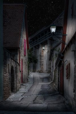 Neugasse in Rothenburg o. d. T.