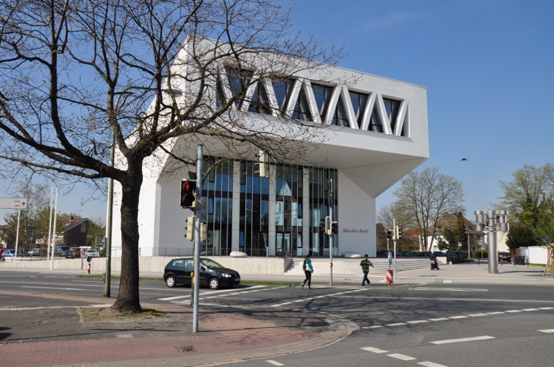 Neugestaltung der Musikschule an der Kreuzung