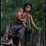 Neugierige Blicke (III), Khammouane Provinz, Laos