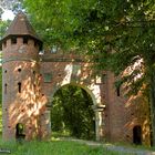 Neugotisches Burgtor am Sieglitzer Berg