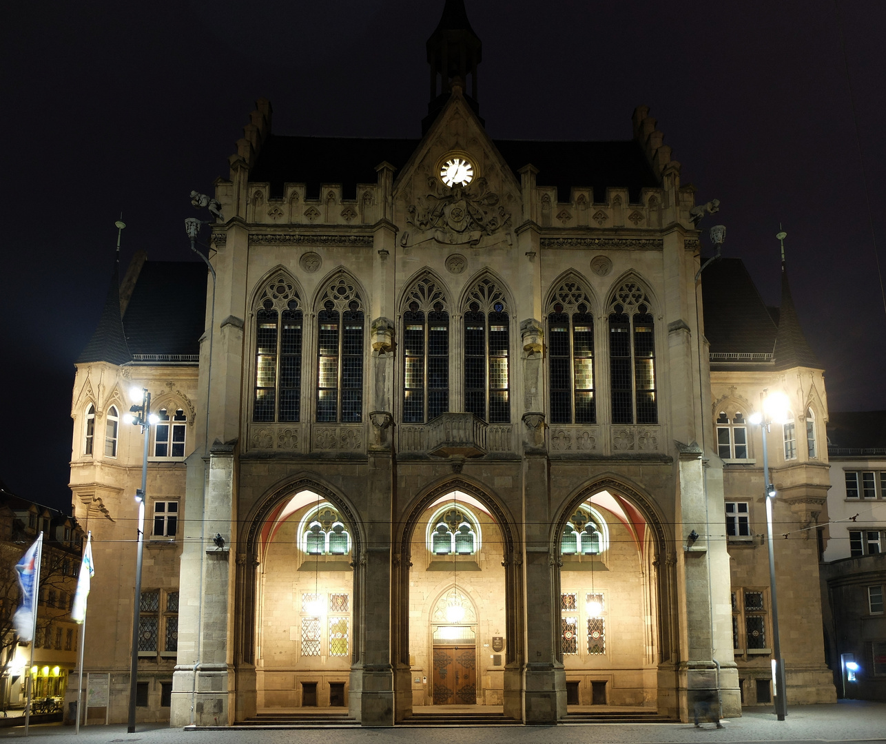 Neugotisches Rathaus