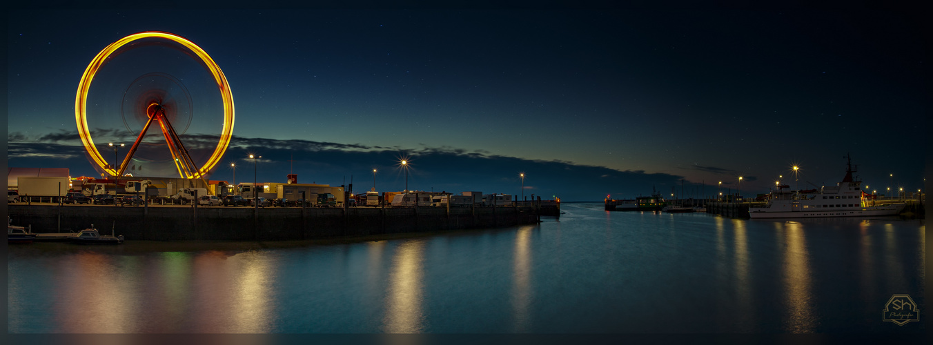 Neuharlingersiel Nachtstimmung