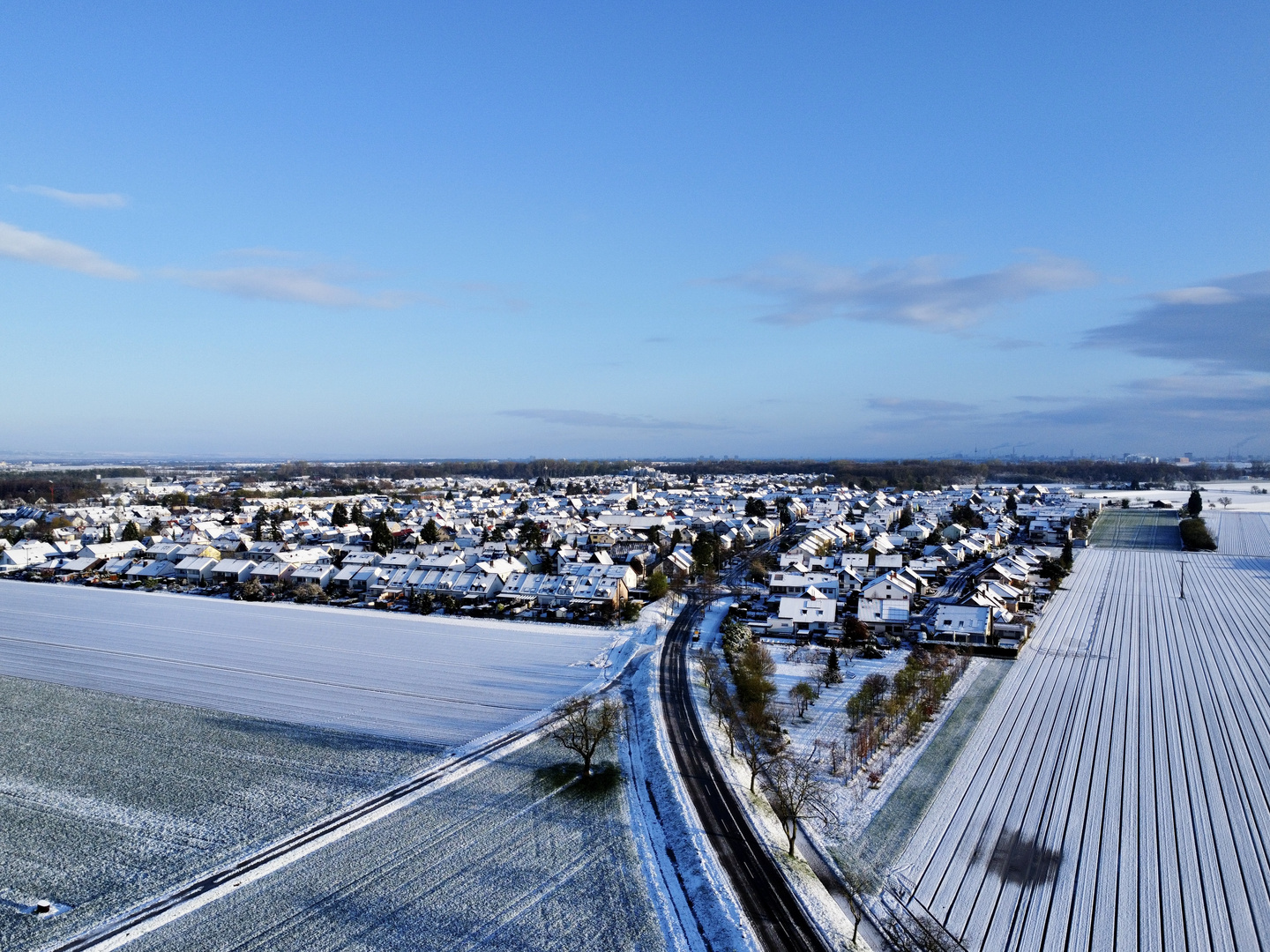 Neuhofen im Schnee