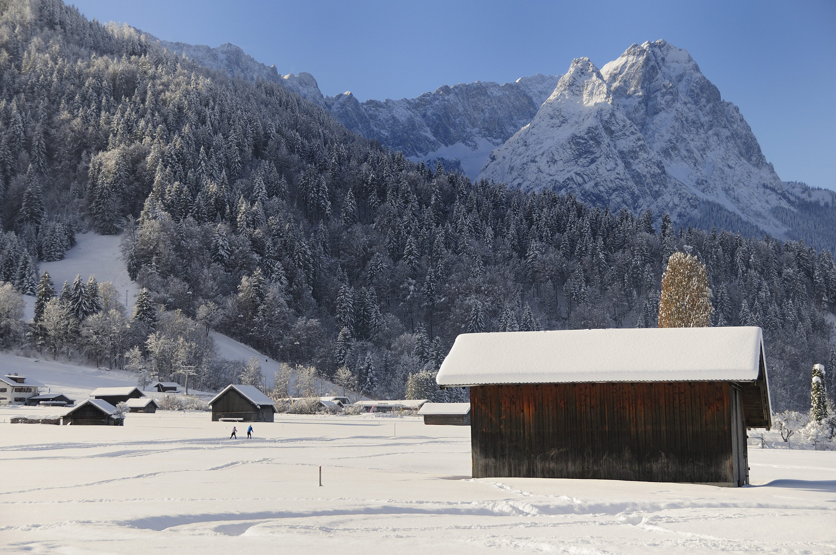 Neujahr 2015 in Garmisch-Partenkirchen