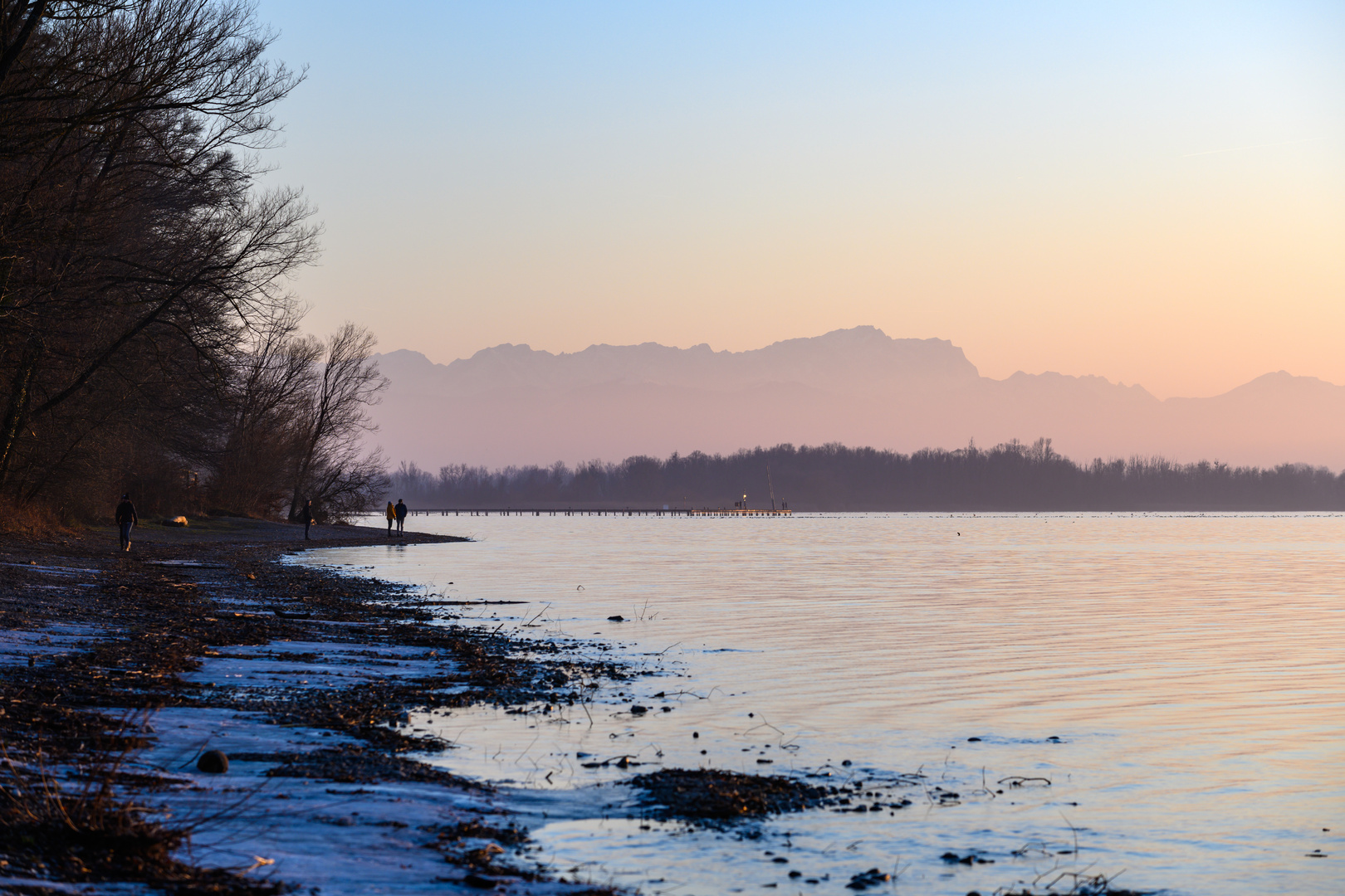 Neujahr 2020 am Ammersee