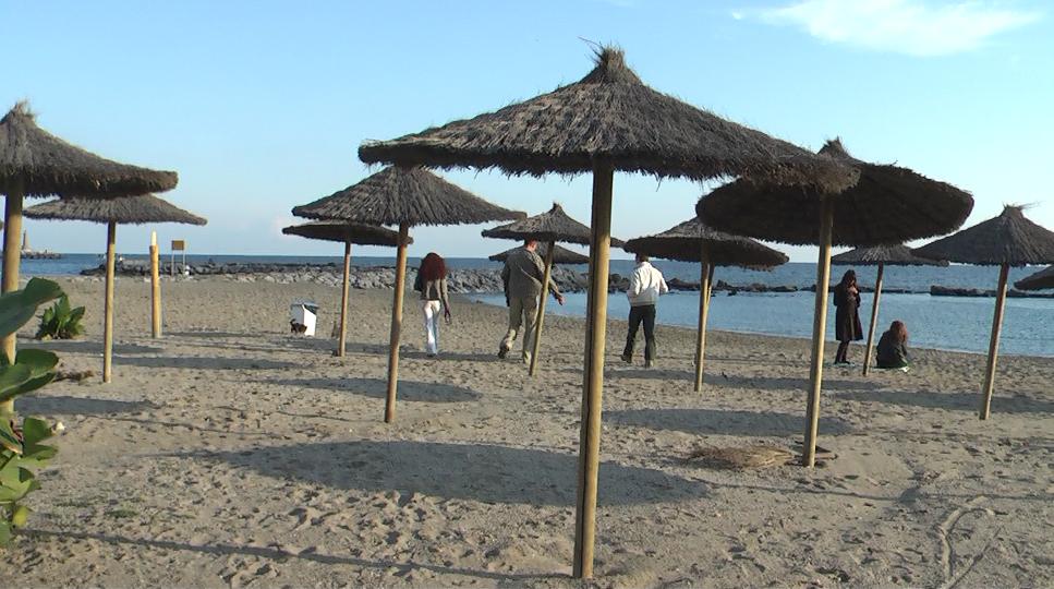 Neujahr am Strand von Marbella