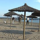 Neujahr am Strand von Marbella