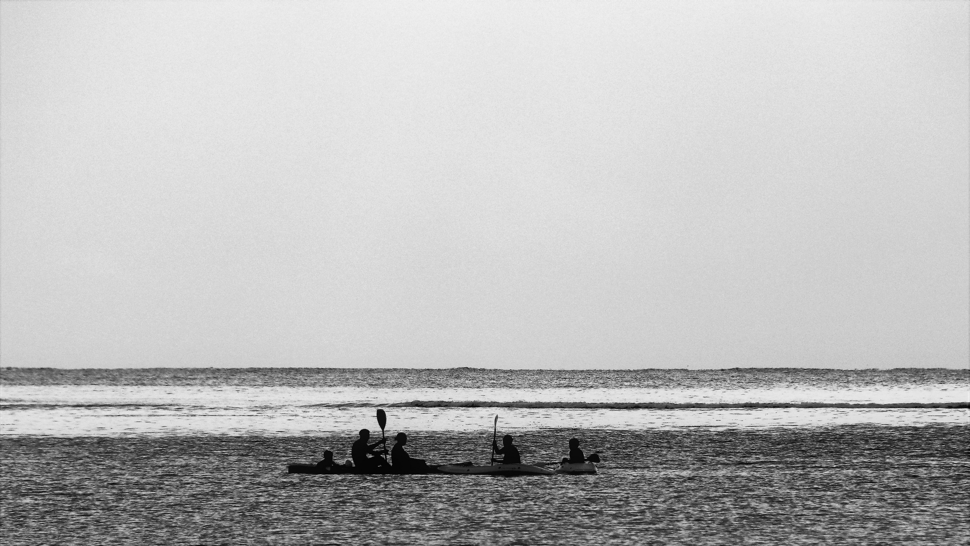 Neujahr auf dem Meer