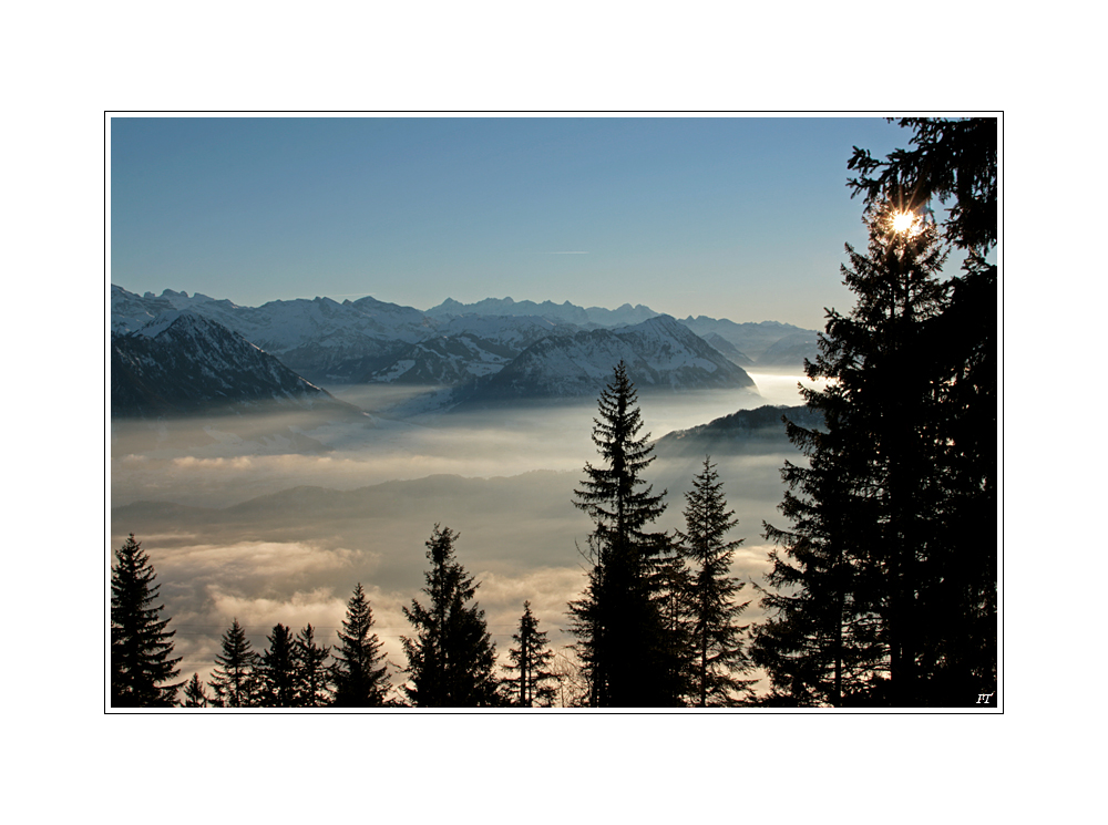 Neujahr auf der Rigi