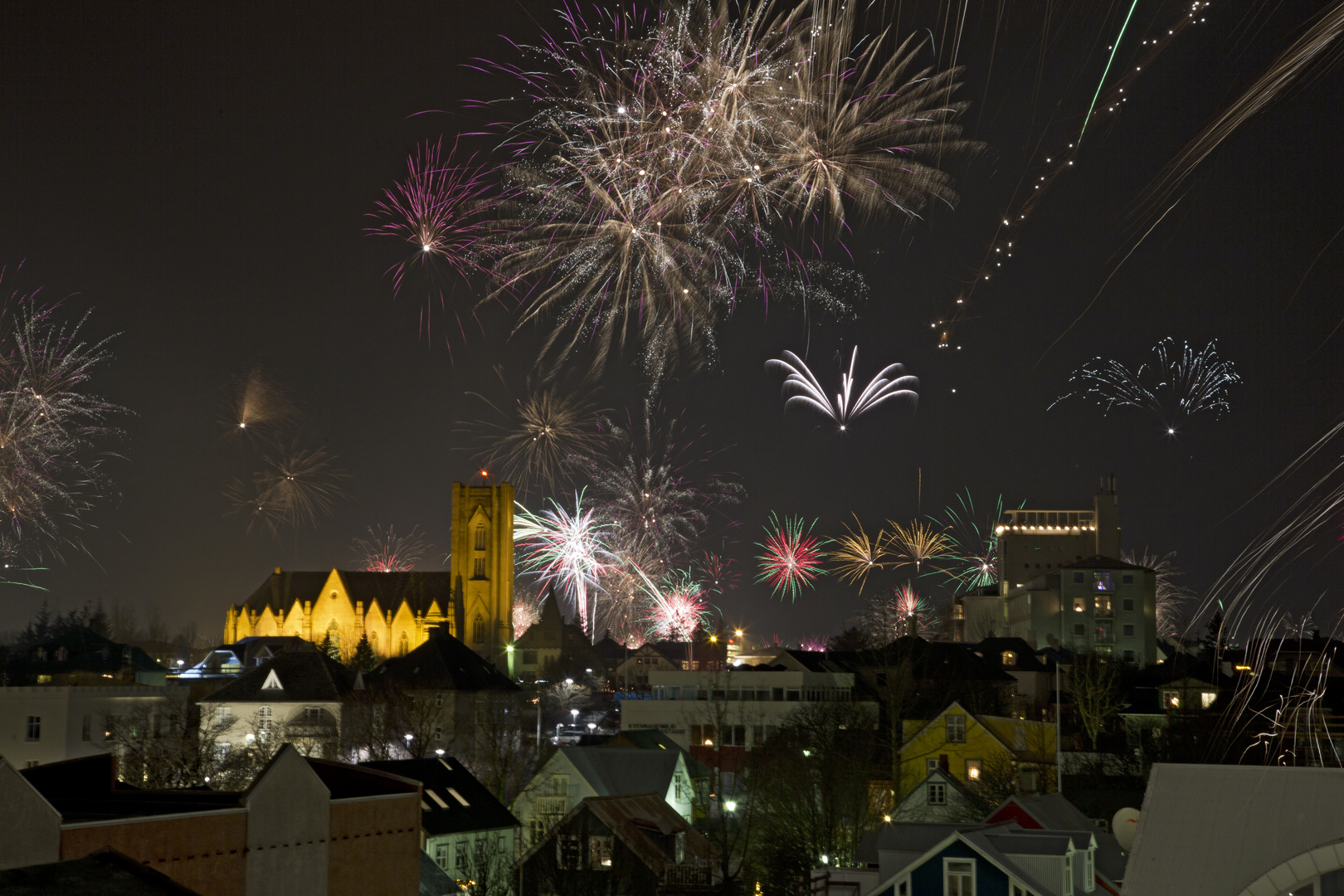 Neujahr in Island