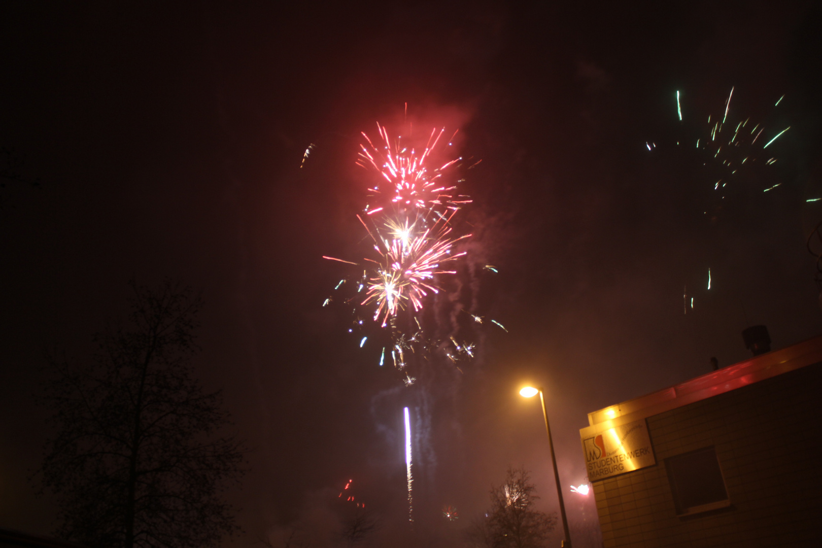 Neujahr in Marburg