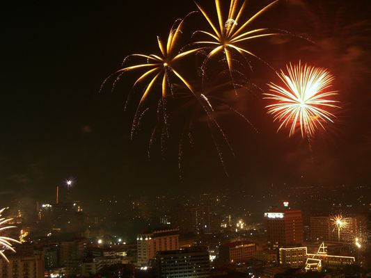 Neujahr in Pattaya 2006/2007