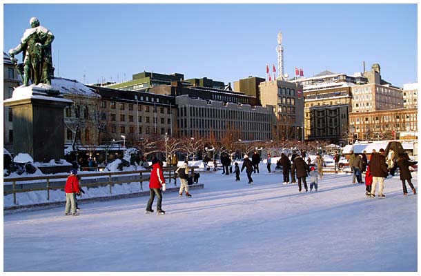 Neujahr in Stockholm