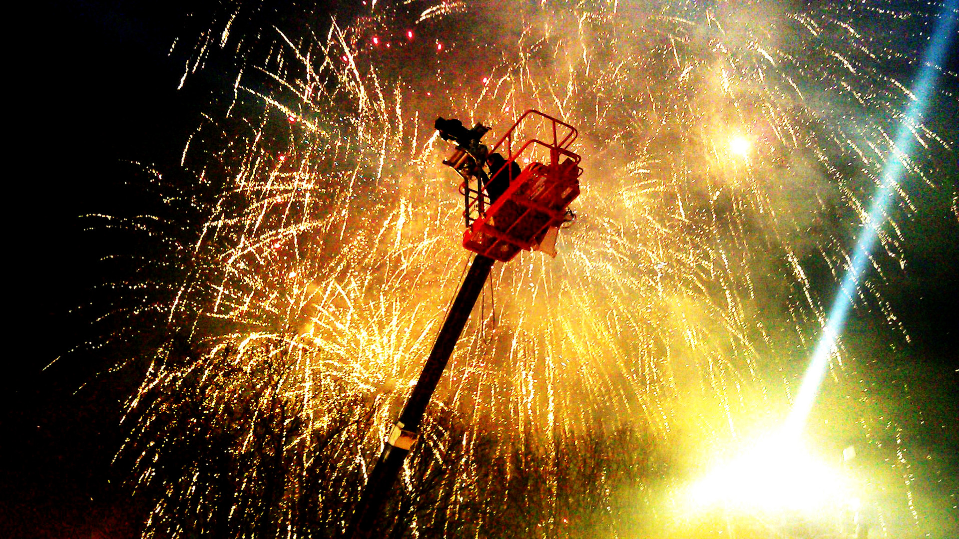 Neujahres Feuerwerk