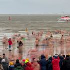 Neujahrs-Anbaden auf Norderney