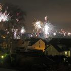 Neujahrs-Feuerwerk 2014, Essen-Kupferdreh