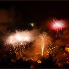 Neujahrs-Feuerwerk in Rhens am Rhein