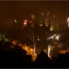 Neujahrs Feuerwerk in Trier