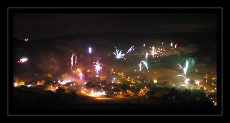 Neujahrsfeuerwerk 2004