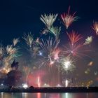 Neujahrsfeuerwerk 2023 am Deutschen Eck, Koblenz