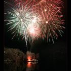 Neujahrsfeuerwerk am Königssee