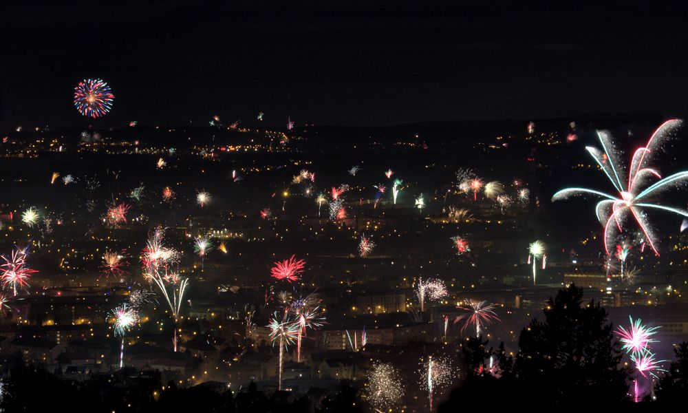 Neujahrsfeuerwerk