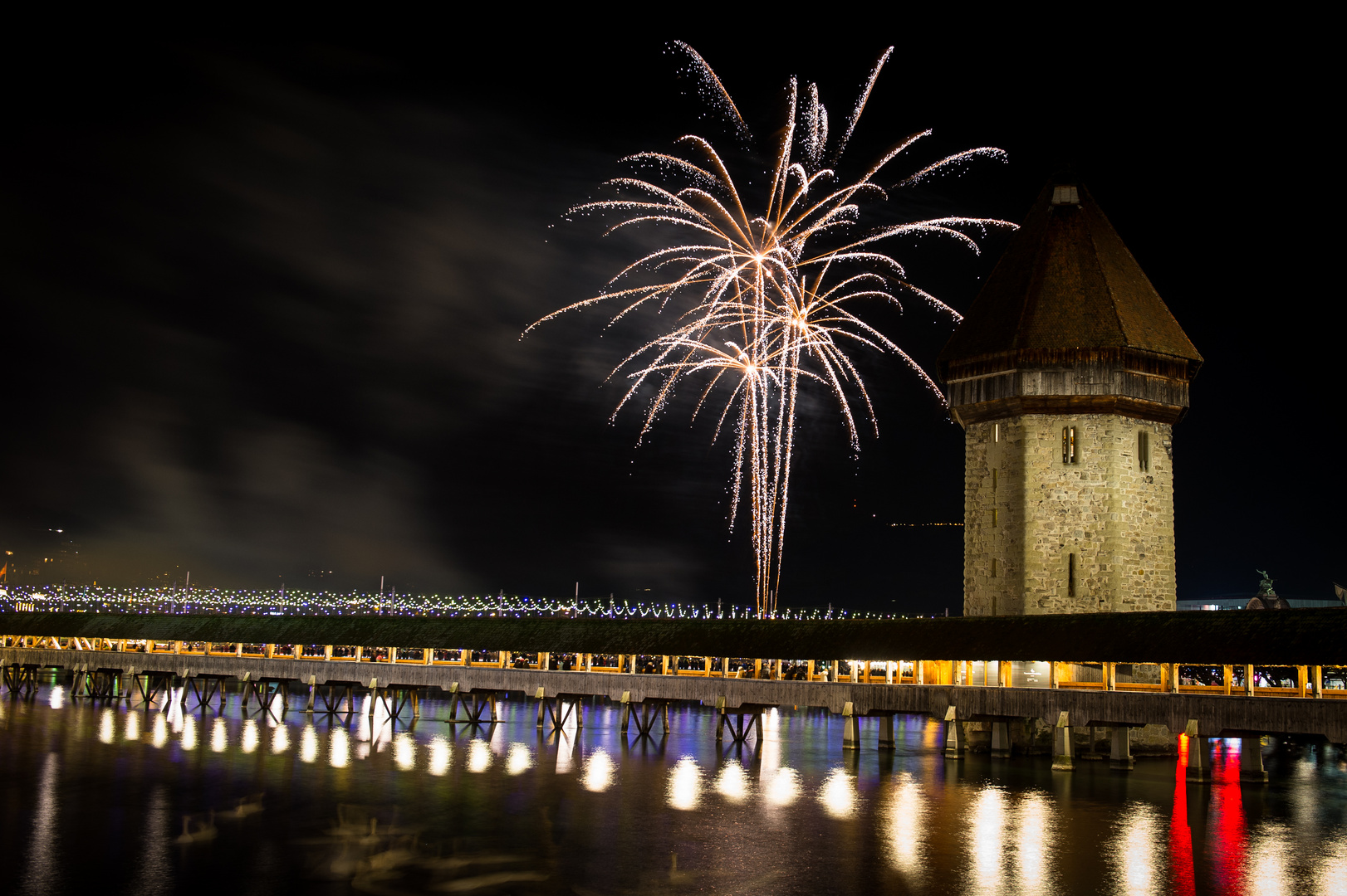 Neujahrsfeuerwerk Luzern