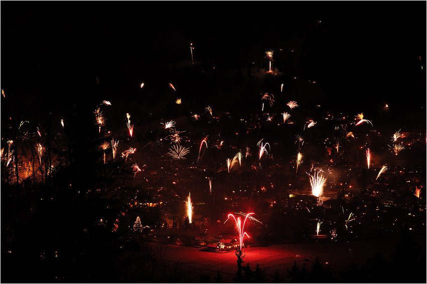 Neujahrsgrüße 2008 aus Oberstdorf