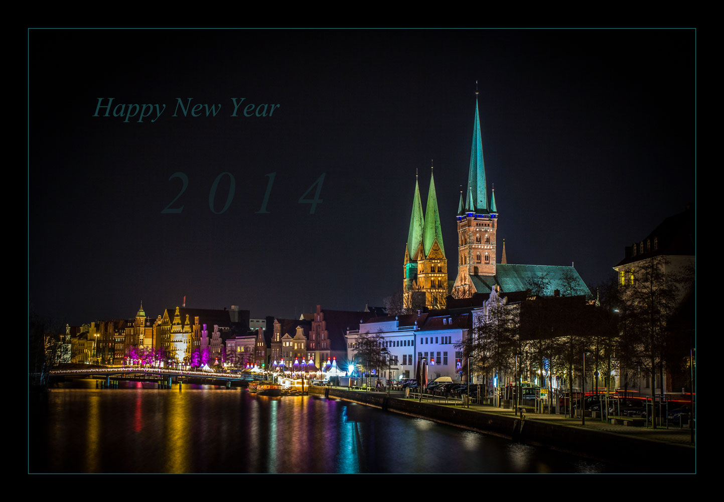 Neujahrsgrüße aus Lübeck