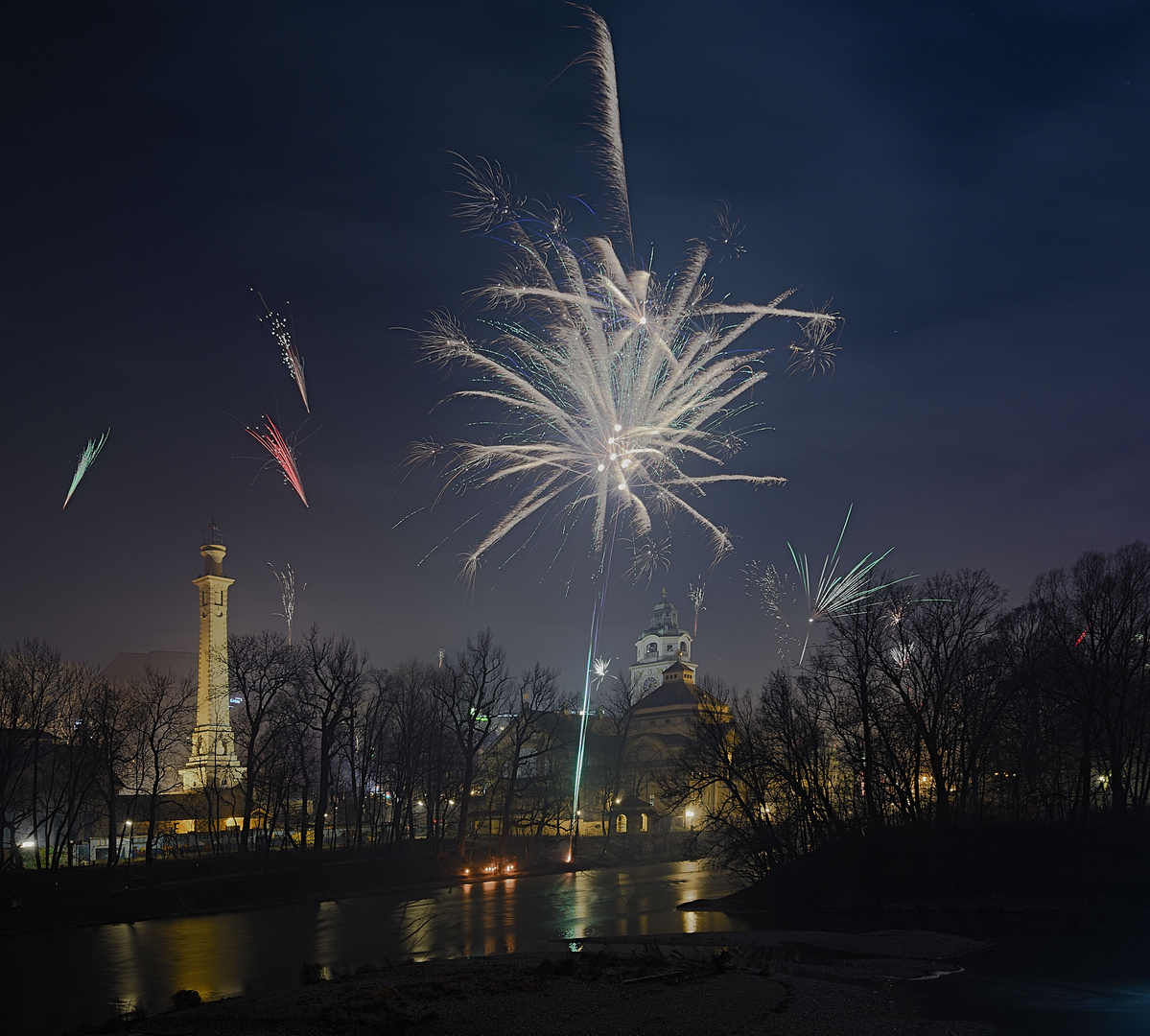 Neujahrsgrüße aus München