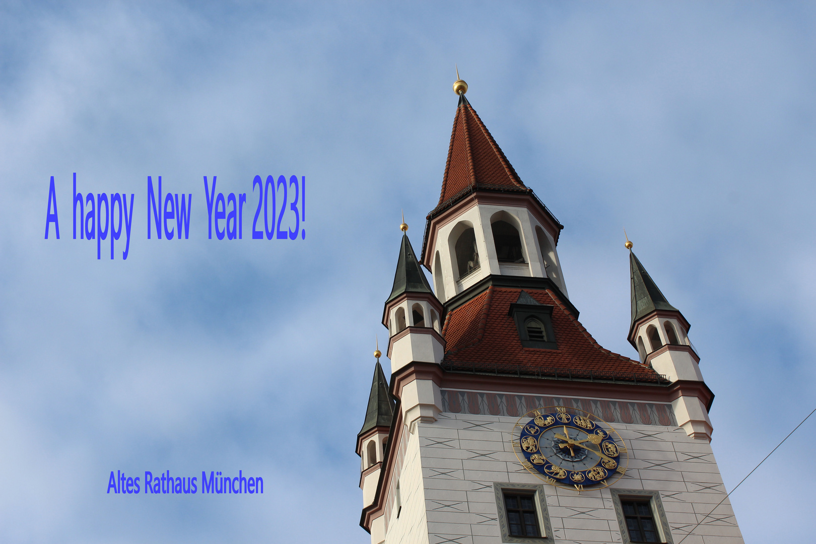 Neujahrsgruß aus München