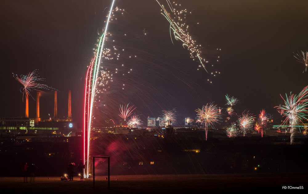 Neujahrsgruß aus Wolfsburg